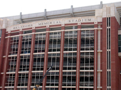 [Oklahoma Memorial Stadium]