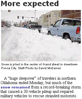 [Ponca City Snowfall]